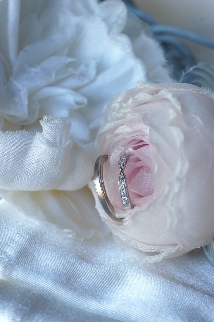 お好みのアレンジで　（結婚指輪・ダイアモンド）