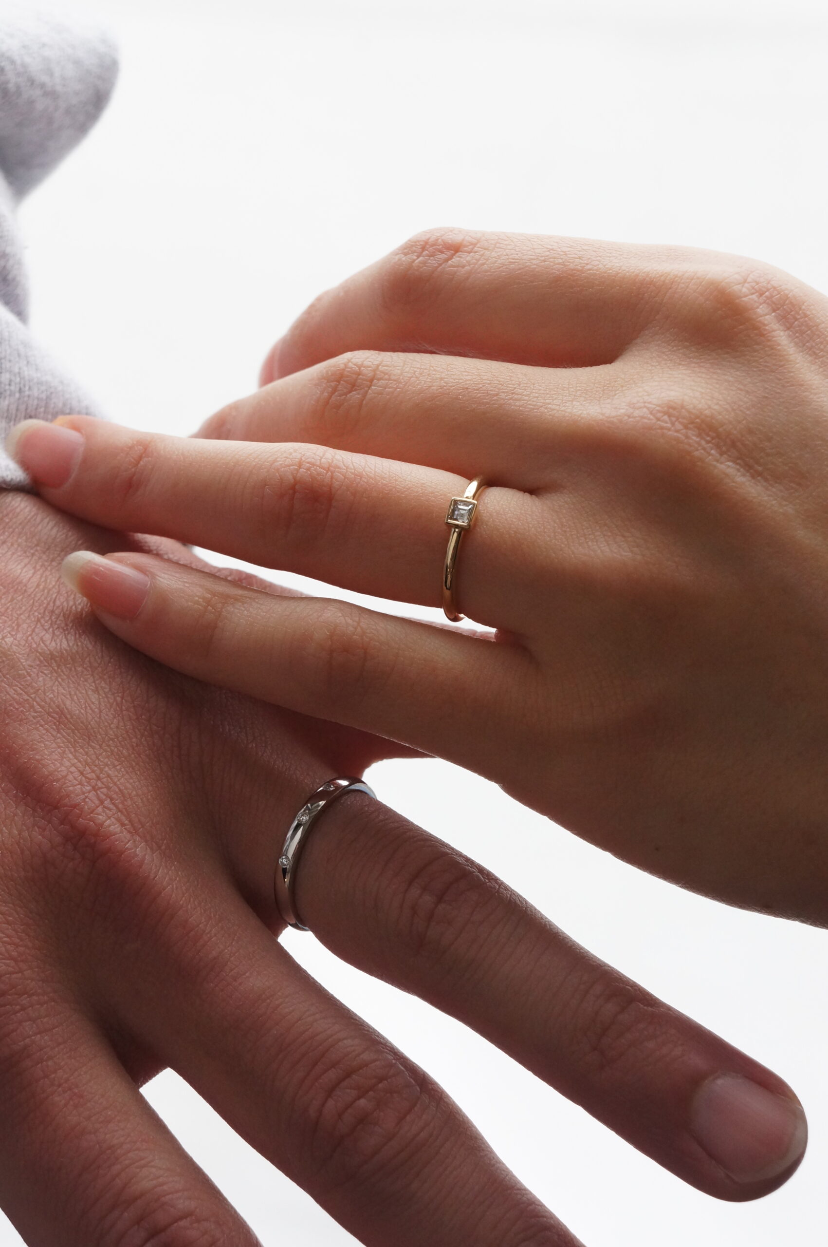 素敵なお二人の結婚指輪♪