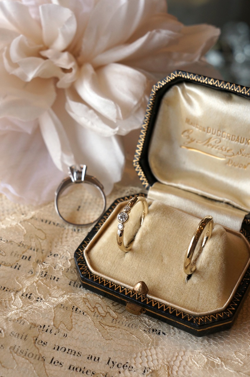 受け継ぐ結婚指輪♪