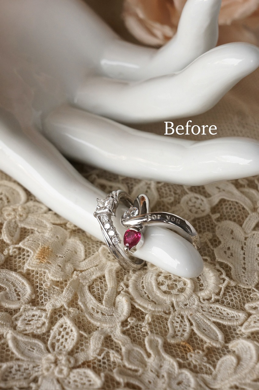 受け継がれた結婚指輪