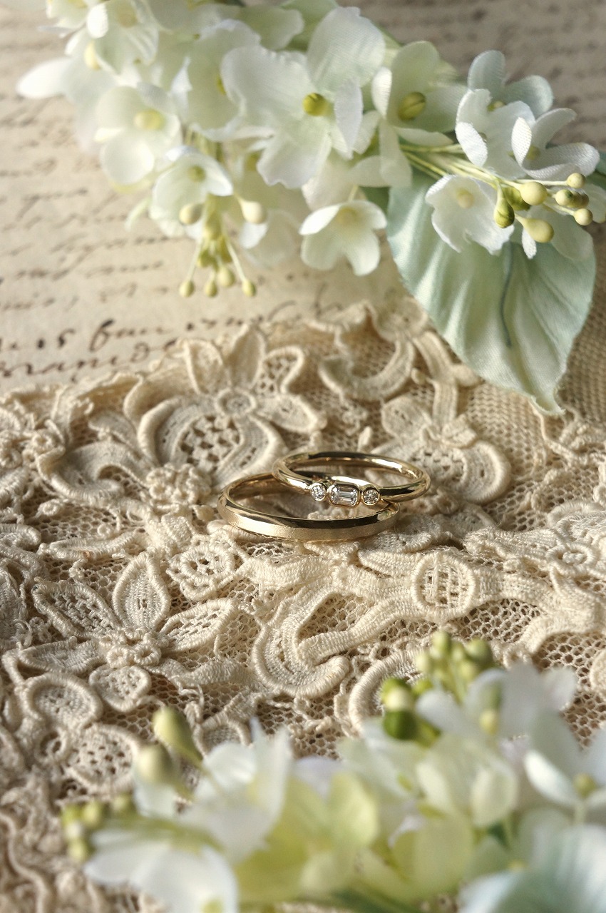 素敵なお二人の結婚指輪