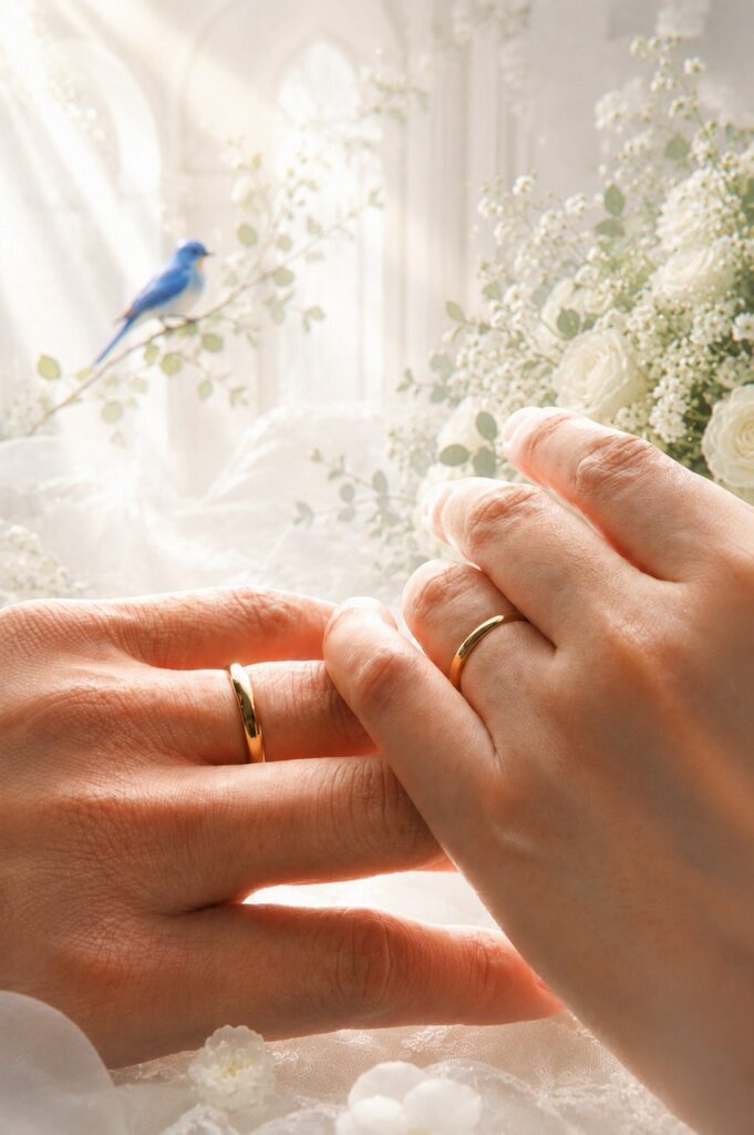 素敵なお二人の結婚指輪♪