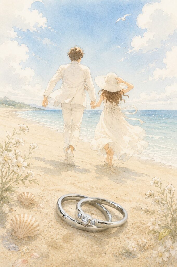 素敵なお二人の結婚指輪♪